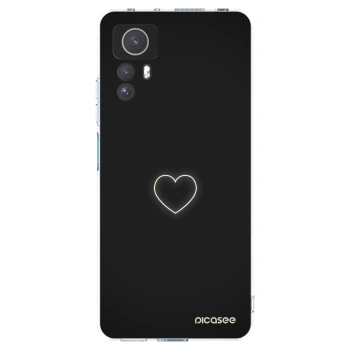 Picasee Xiaomi Redmi Note 12S Hülle - Transparentes Silikon - Heart