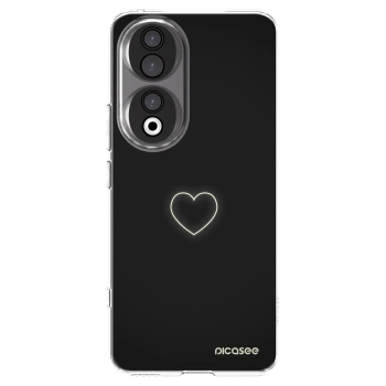 Picasee Honor 90 5G Hülle - Transparentes Silikon - Heart