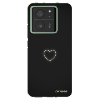 Picasee Xiaomi 13T Hülle - Transparentes Silikon - Heart
