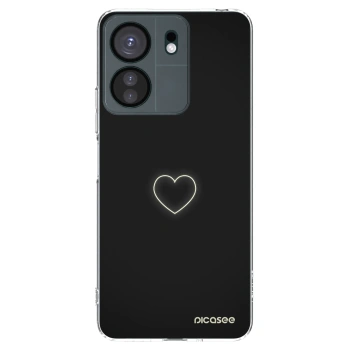 Picasee Xiaomi Redmi 13C 4G Hülle - Transparentes Silikon - Heart
