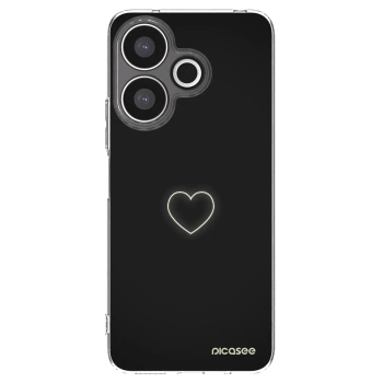 Picasee Xiaomi Redmi 13 4G Hülle - Transparentes Silikon - Heart