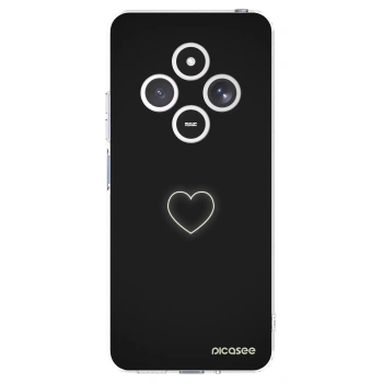 Picasee Xiaomi Redmi 14C Hülle - Transparentes Silikon - Heart
