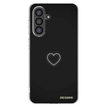 Picasee Samsung Galaxy A36 5G Hülle - Transparentes Silikon - Heart