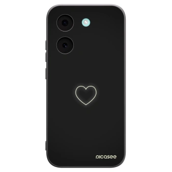 Picasee Xiaomi Poco X8 Pro Hülle - Schwarzes Silikon - Heart