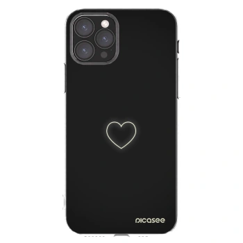 Picasee Apple iPhone 11 Pro Hülle - Transparentes Silikon - Heart