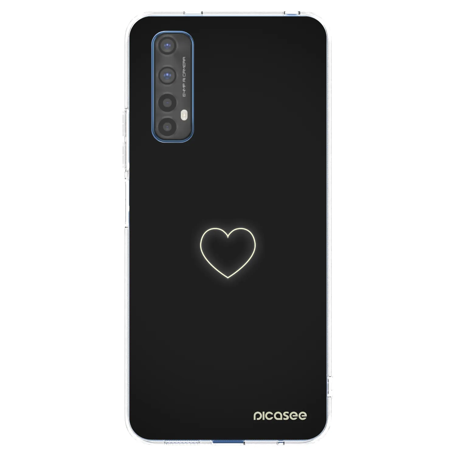 Picasee Realme 7 Hülle - Transparentes Silikon - Heart