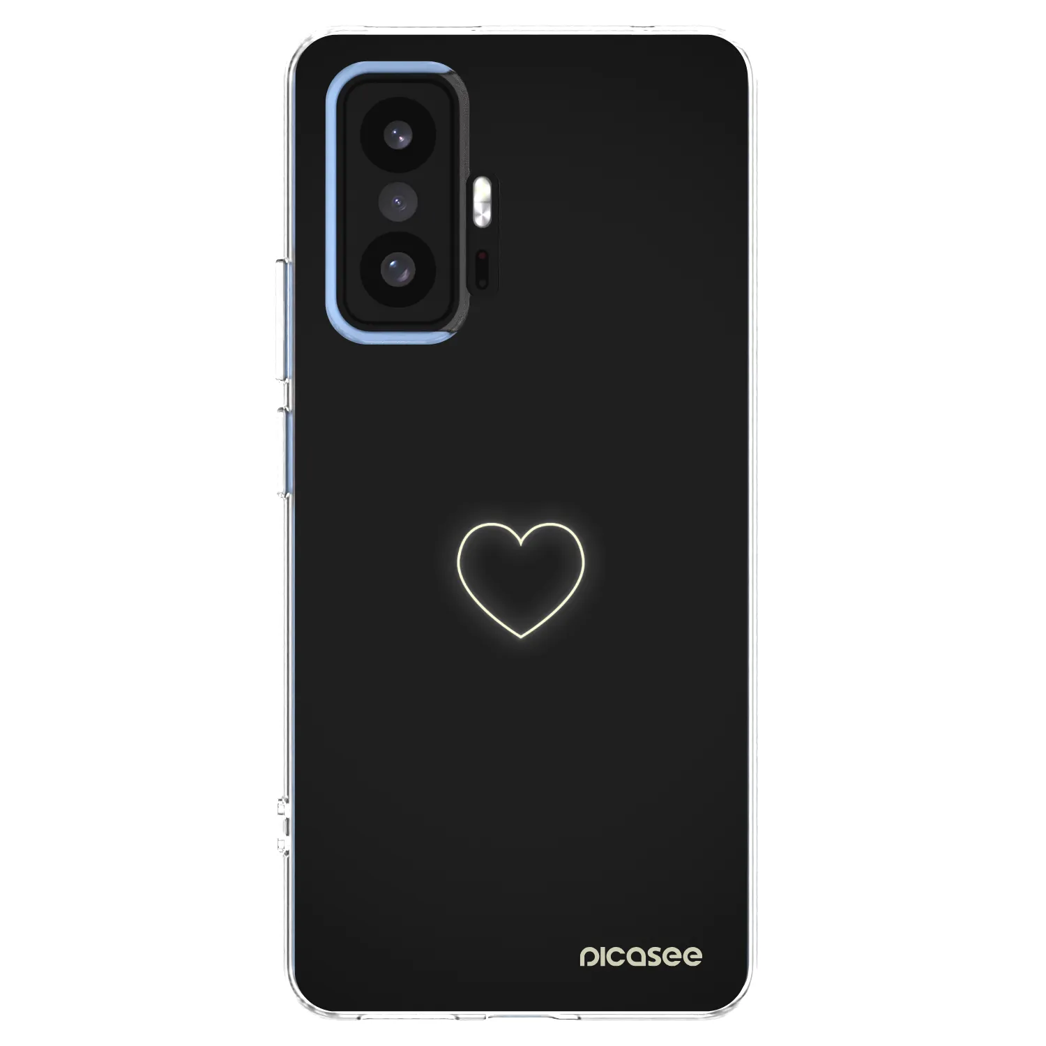 Picasee Xiaomi 11T Hülle - Transparentes Silikon - Heart