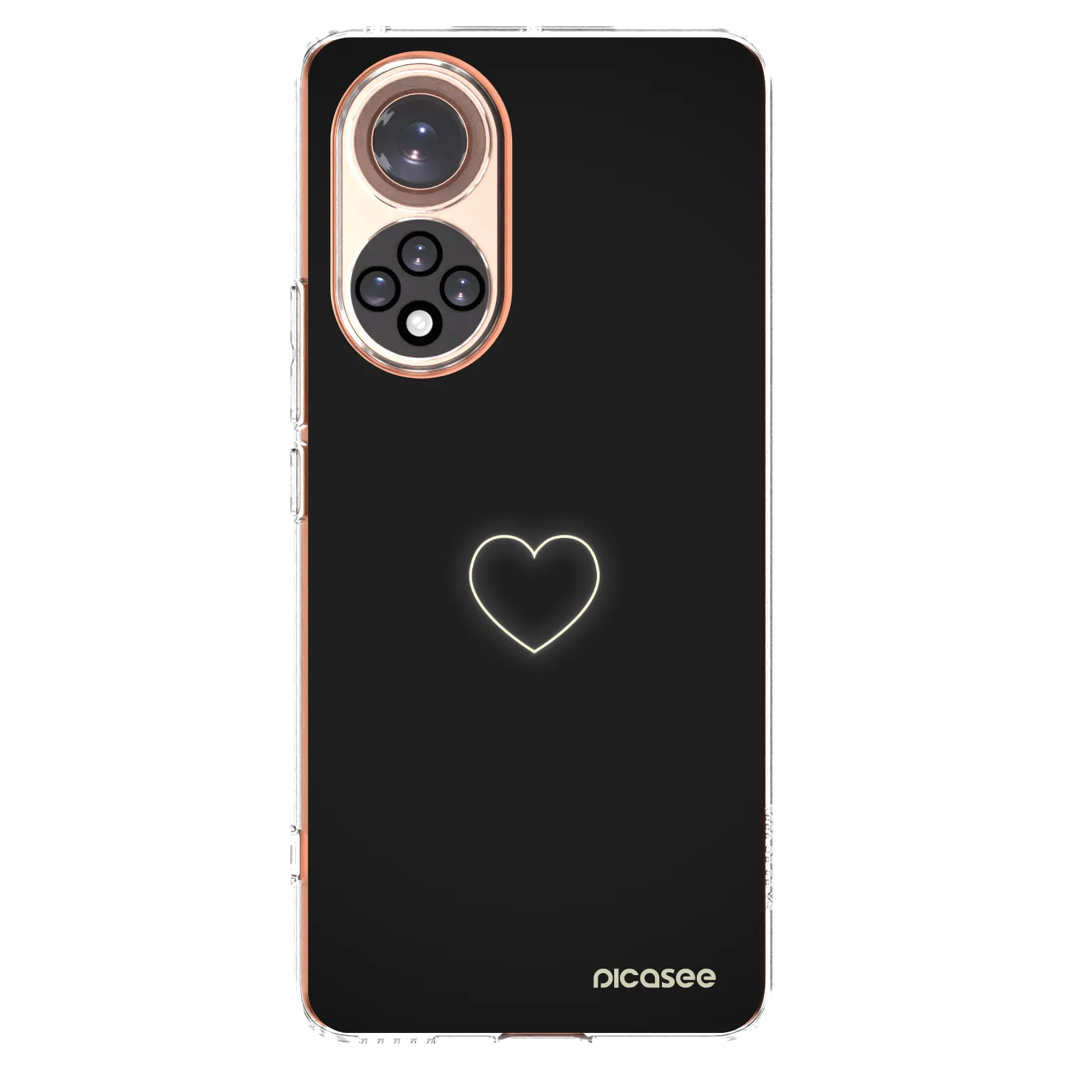 Picasee Honor 50 5G Hülle - Transparentes Silikon - Heart