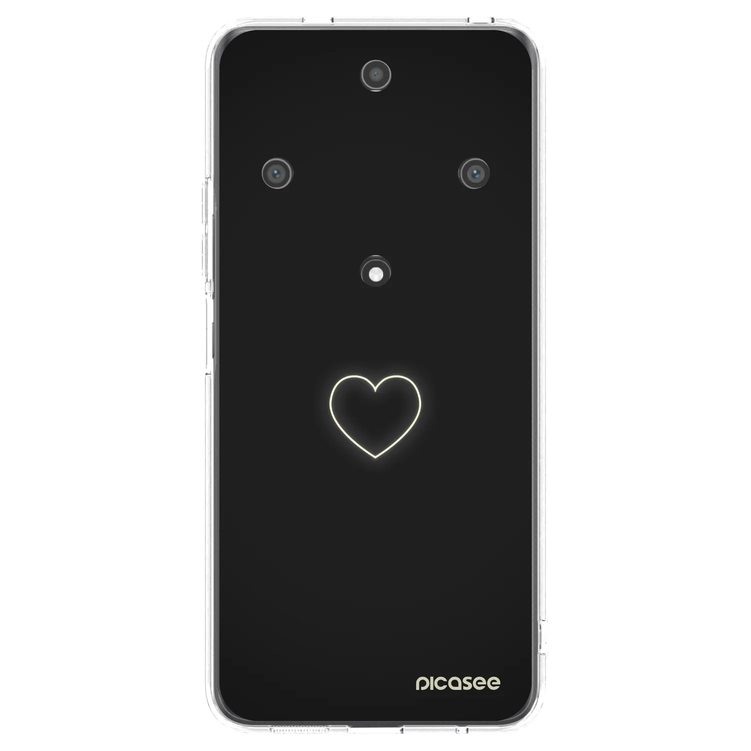 Picasee Honor Magic5 Lite 5G Hülle - Transparentes Silikon - Heart