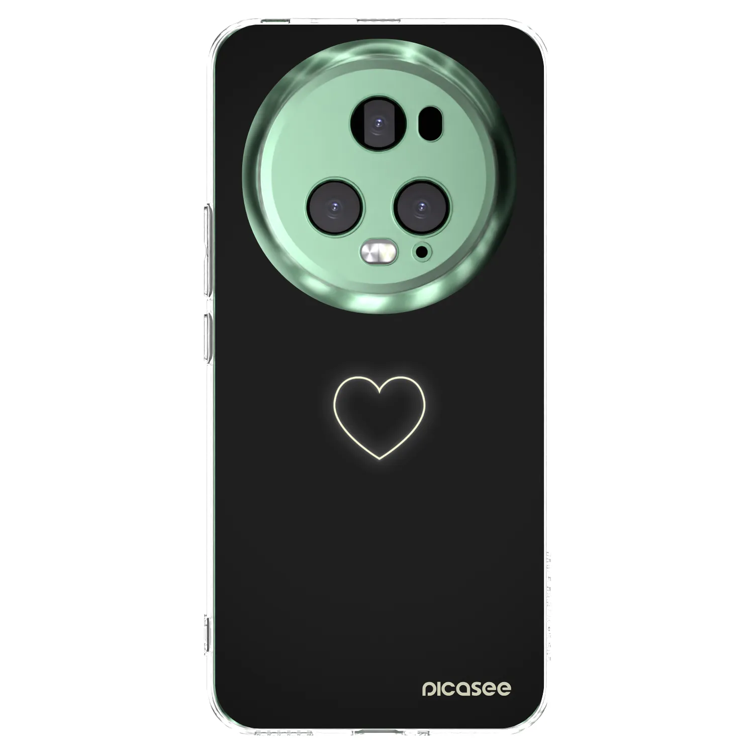 Picasee Honor Magic5 Pro Hülle - Transparentes Silikon - Heart