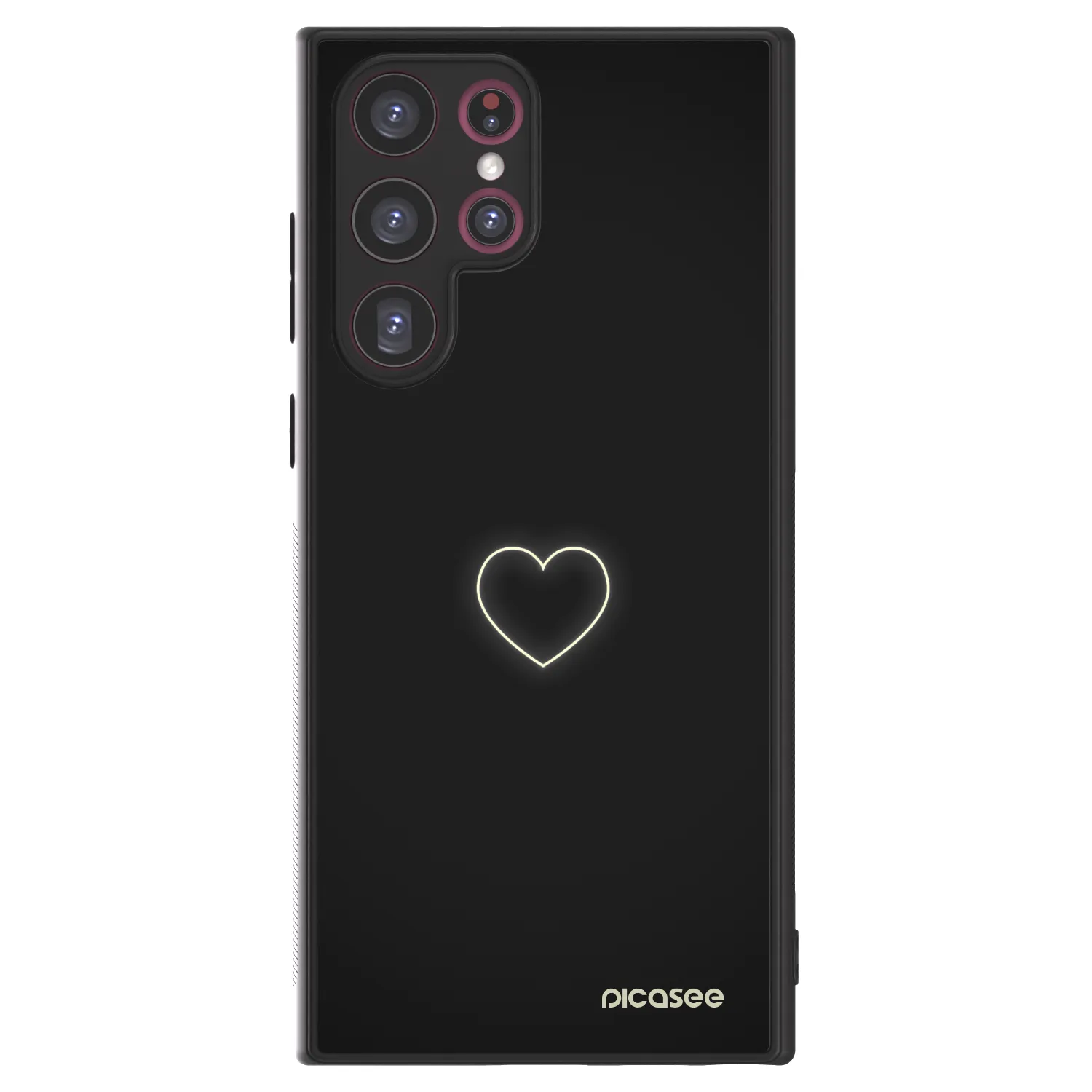 Picasee ULTIMATE CASE PowerShare für Samsung Galaxy S22 Ultra 5G - Heart