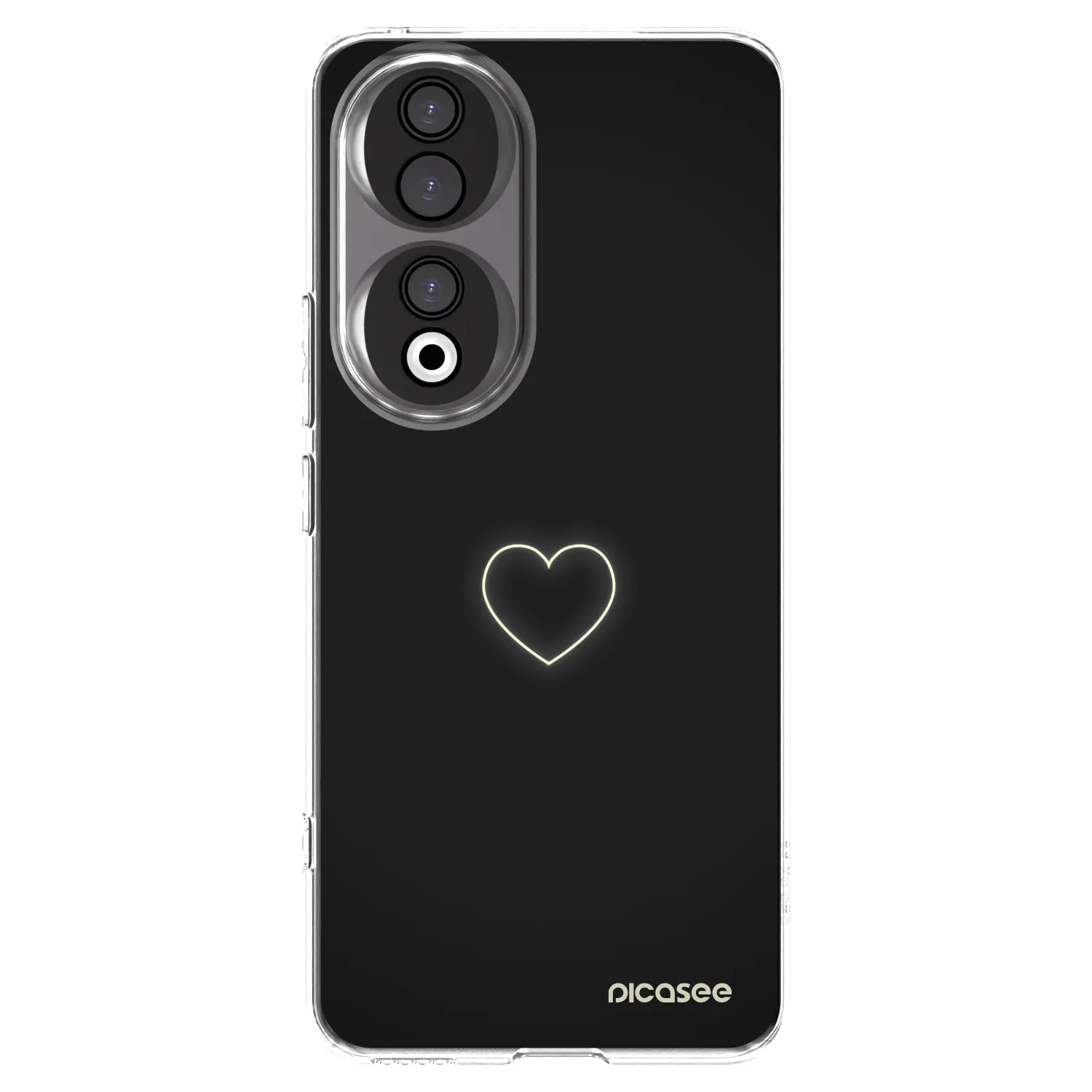 Picasee Honor 90 5G Hülle - Transparentes Silikon - Heart