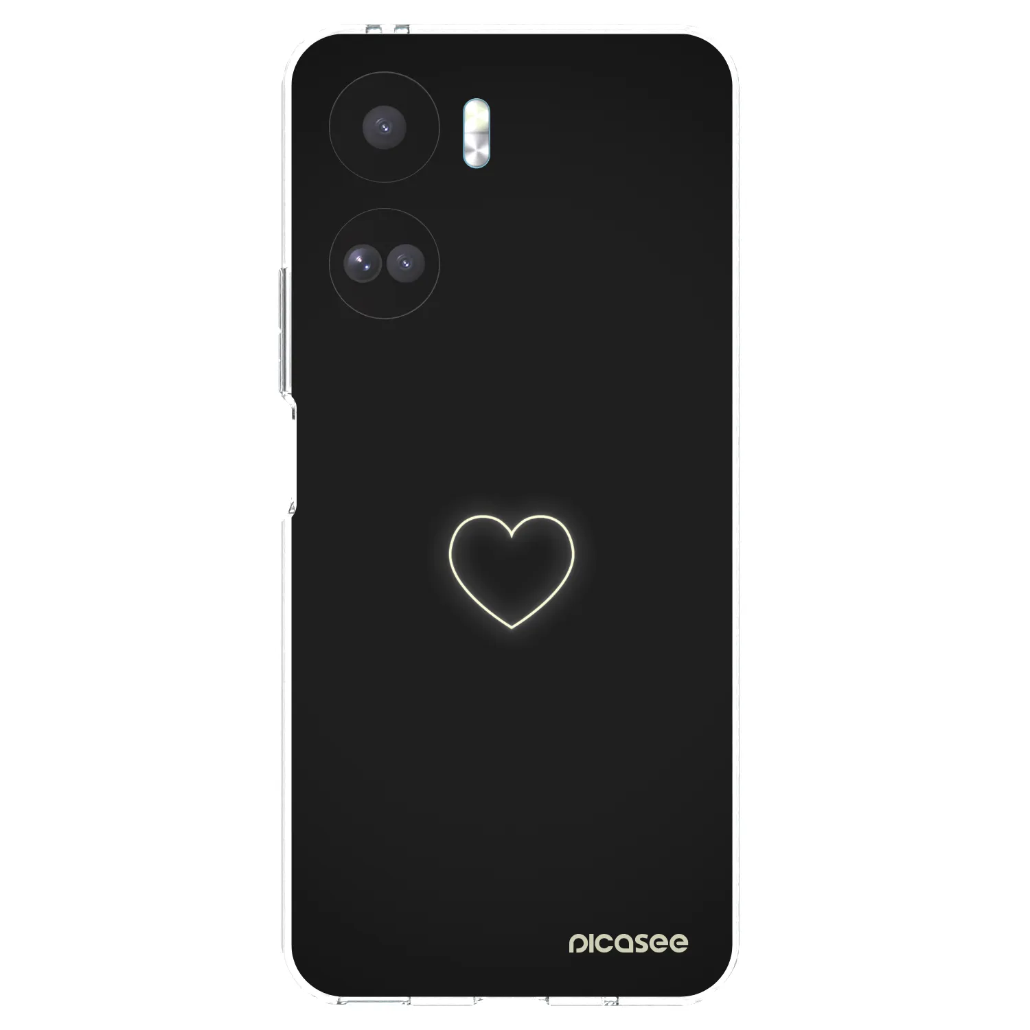 Picasee Honor 90 Lite 5G Hülle - Transparentes Silikon - Heart