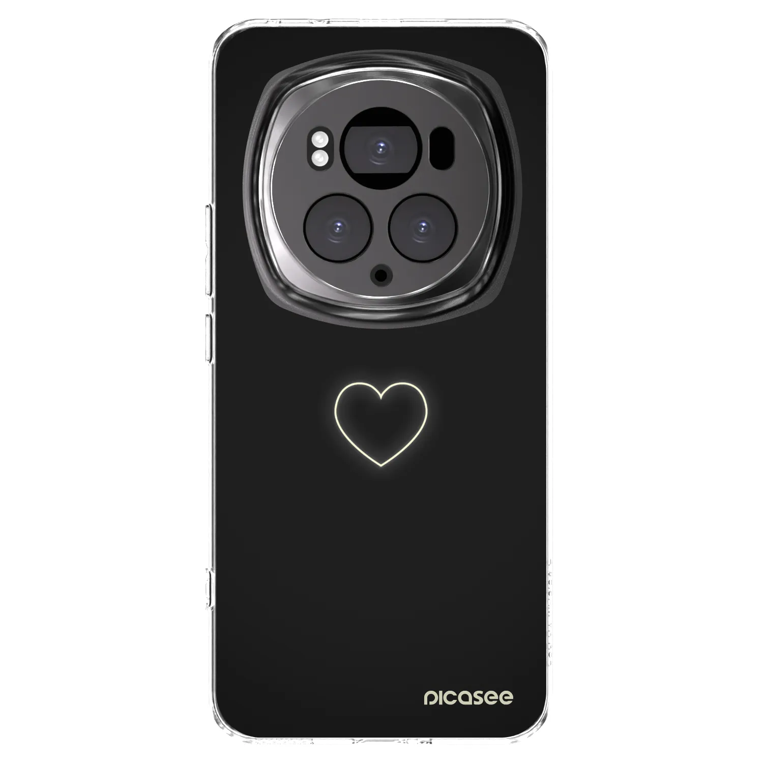 Picasee Honor Magic6 Pro Hülle - Transparentes Silikon - Heart