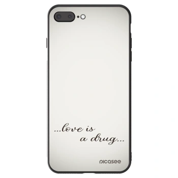 Hülle für Apple iPhone 7 Plus - Love is a drug