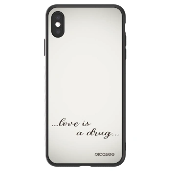 Picasee ULTIMATE CASE für Apple iPhone XS Max - Love is a drug