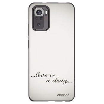 Picasee Xiaomi Redmi Note 11S 4G Hülle - Schwarzes Silikon - Love is a drug
