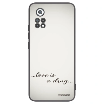Picasee Xiaomi Poco X4 Pro 5G Hülle - Schwarzes Silikon - Love is a drug