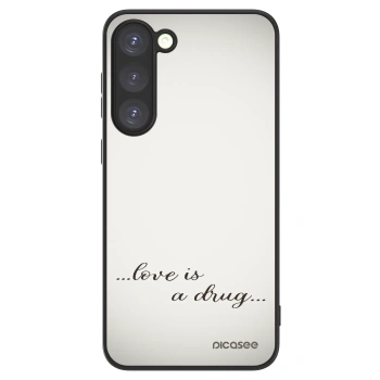 Picasee ULTIMATE CASE PowerShare für Samsung Galaxy S23+ 5G - Love is a drug