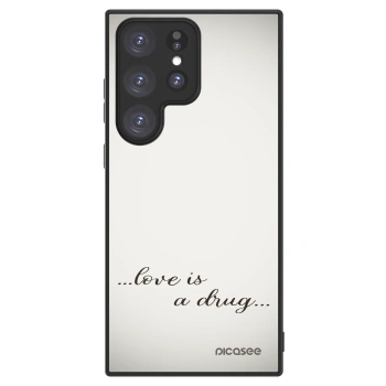 Picasee ULTIMATE CASE PowerShare für Samsung Galaxy S23 Ultra 5G - Love is a drug