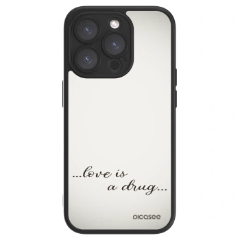Picasee ULTIMATE CASE MagSafe für Apple iPhone 15 Pro - Love is a drug