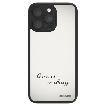 Picasee ULTIMATE CASE MagSafe für Apple iPhone 15 Pro Max - Love is a drug