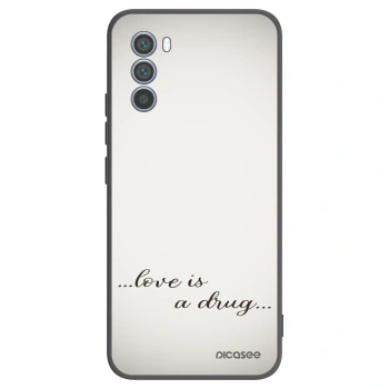 Hülle für Motorola Moto G62 - Love is a drug