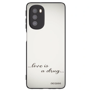 Hülle für Motorola Moto G51 - Love is a drug