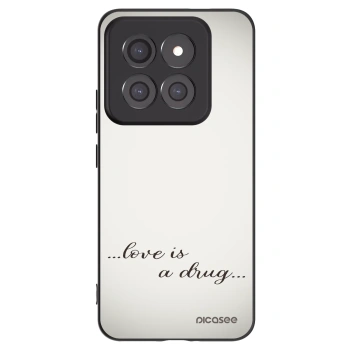 Picasee Xiaomi 14 Pro Hülle - Schwarzes Silikon - Love is a drug