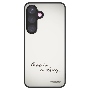Picasee ULTIMATE CASE PowerShare für Samsung Galaxy S24+ S926B 5G - Love is a drug