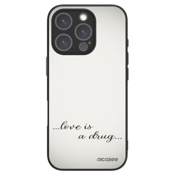 Picasee ULTIMATE CASE MagSafe für Apple iPhone 16 Pro - Love is a drug
