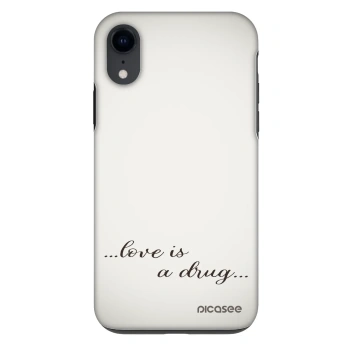 Hülle für Apple iPhone XR - Love is a drug