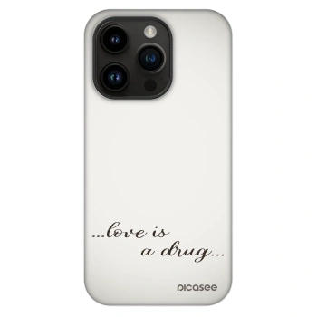 Hülle für Apple iPhone 14 Pro - Love is a drug