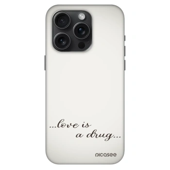 Hülle für Apple iPhone 15 Pro - Love is a drug