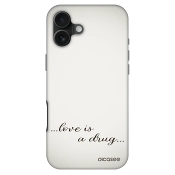 Hülle für Apple iPhone 16 Plus - Love is a drug