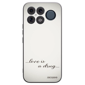 Picasee Xiaomi Poco F8 Ultra Hülle - Schwarzes Silikon - Love is a drug