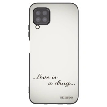 Picasee Huawei P40 Lite Hülle - Schwarzes Silikon - Love is a drug