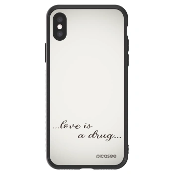 Picasee ULTIMATE CASE für Apple iPhone X/XS - Love is a drug