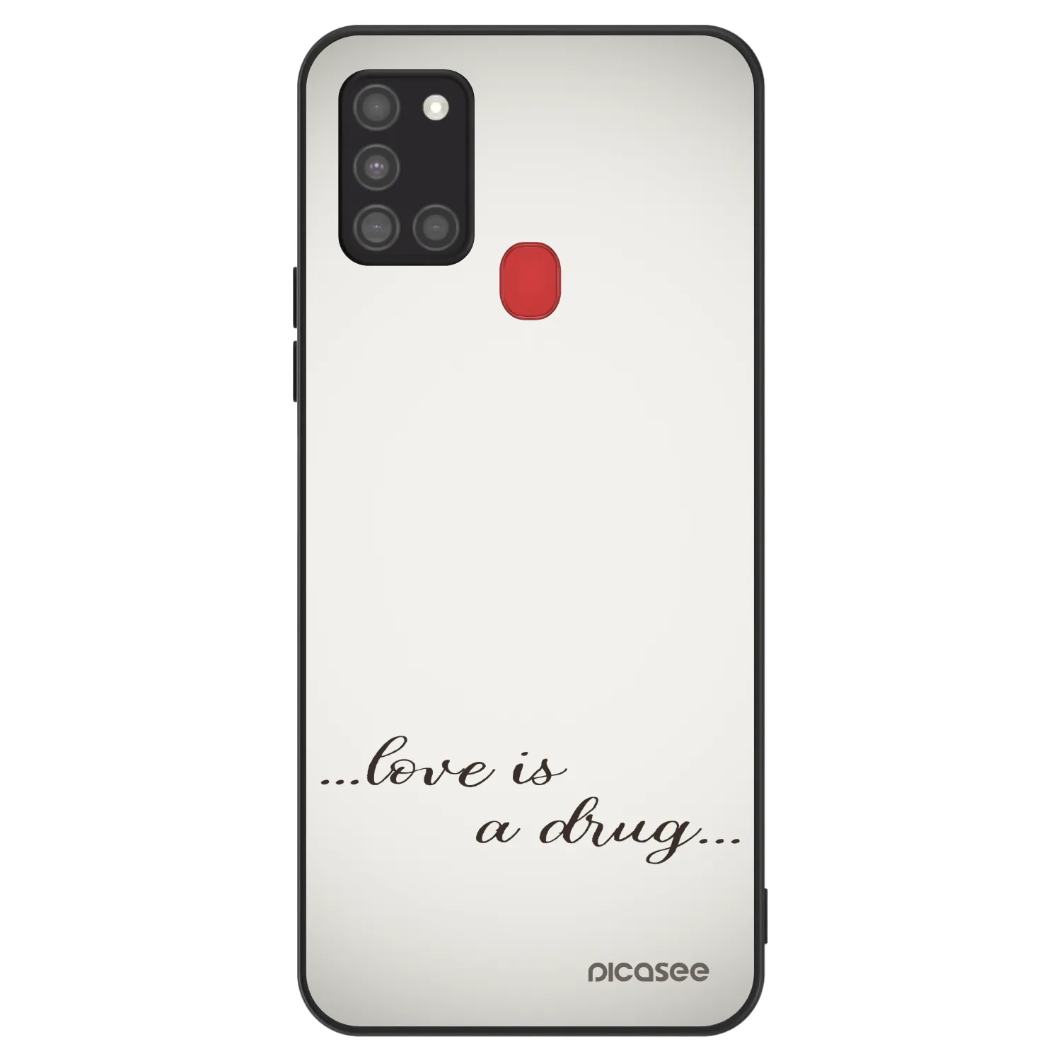 Picasee ULTIMATE CASE für Samsung Galaxy A21s - Love is a drug