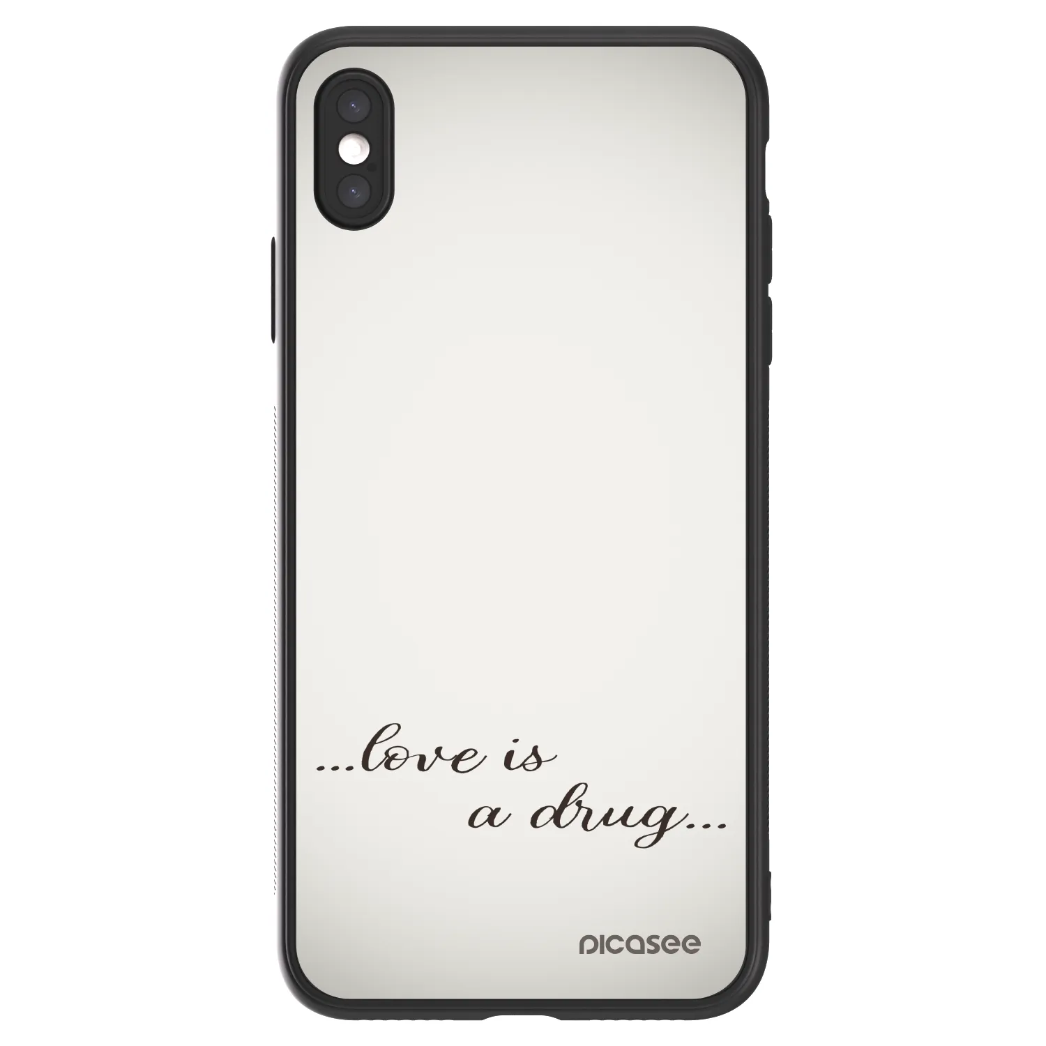 Picasee ULTIMATE CASE für Apple iPhone XS Max - Love is a drug