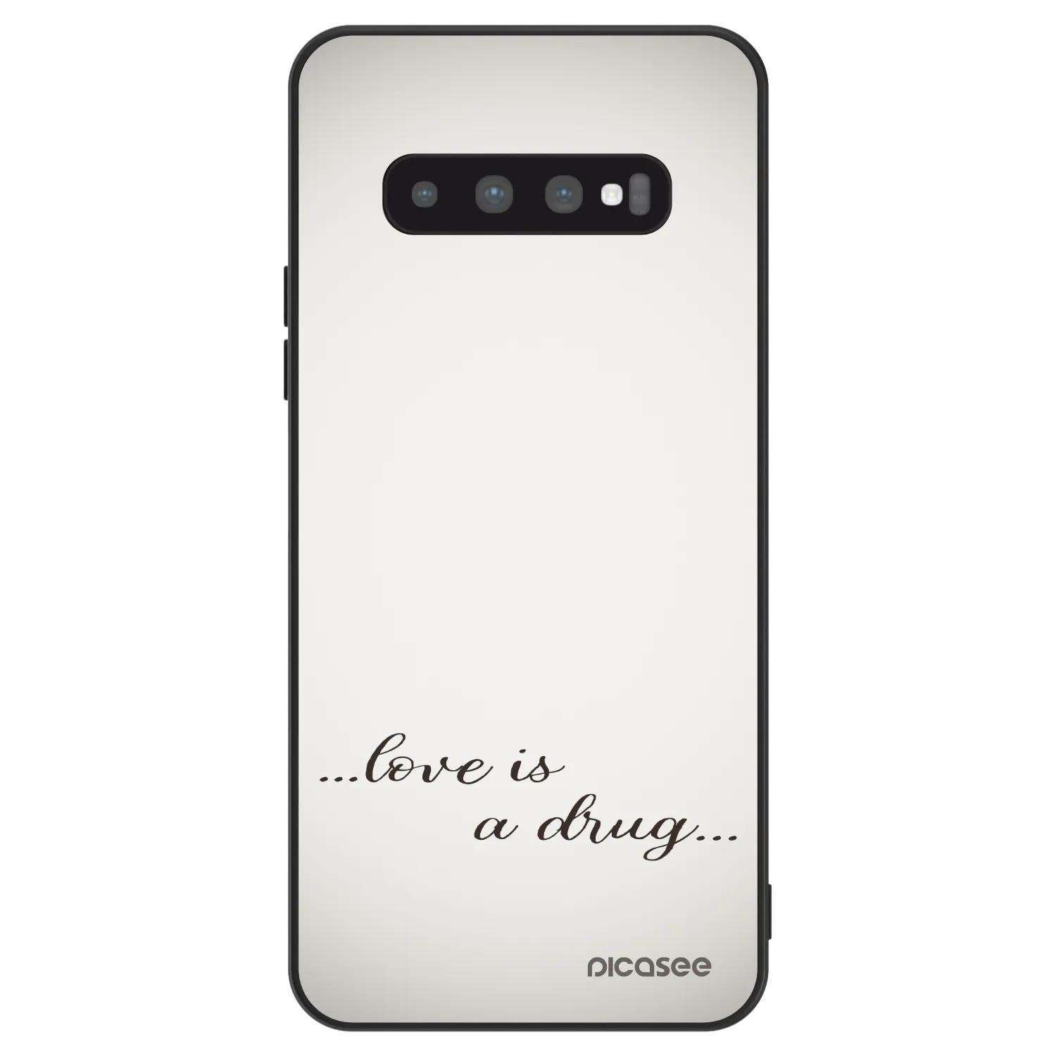 Picasee ULTIMATE CASE für Samsung Galaxy S10 G973 - Love is a drug