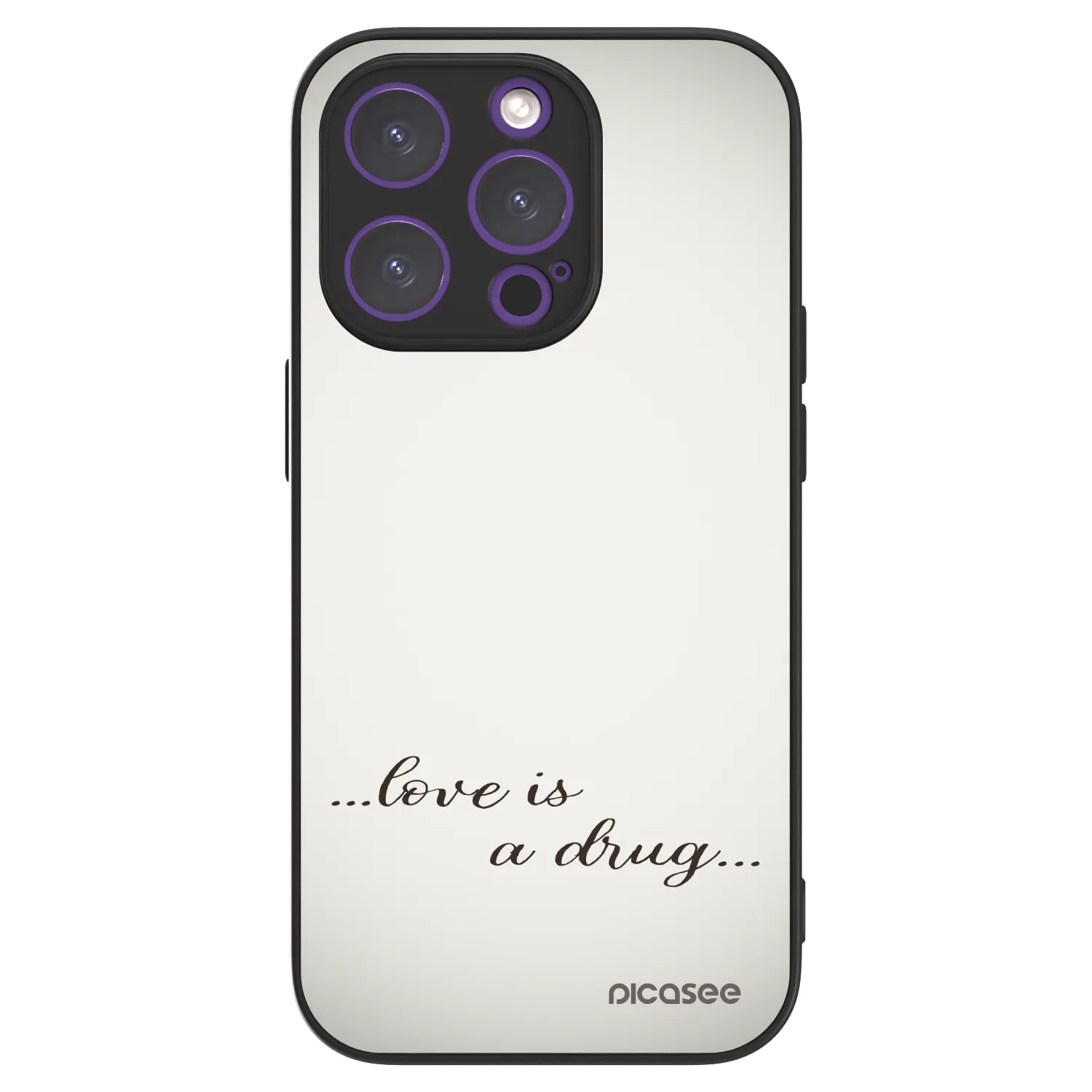 Picasee ULTIMATE CASE MagSafe für Apple iPhone 14 Pro - Love is a drug