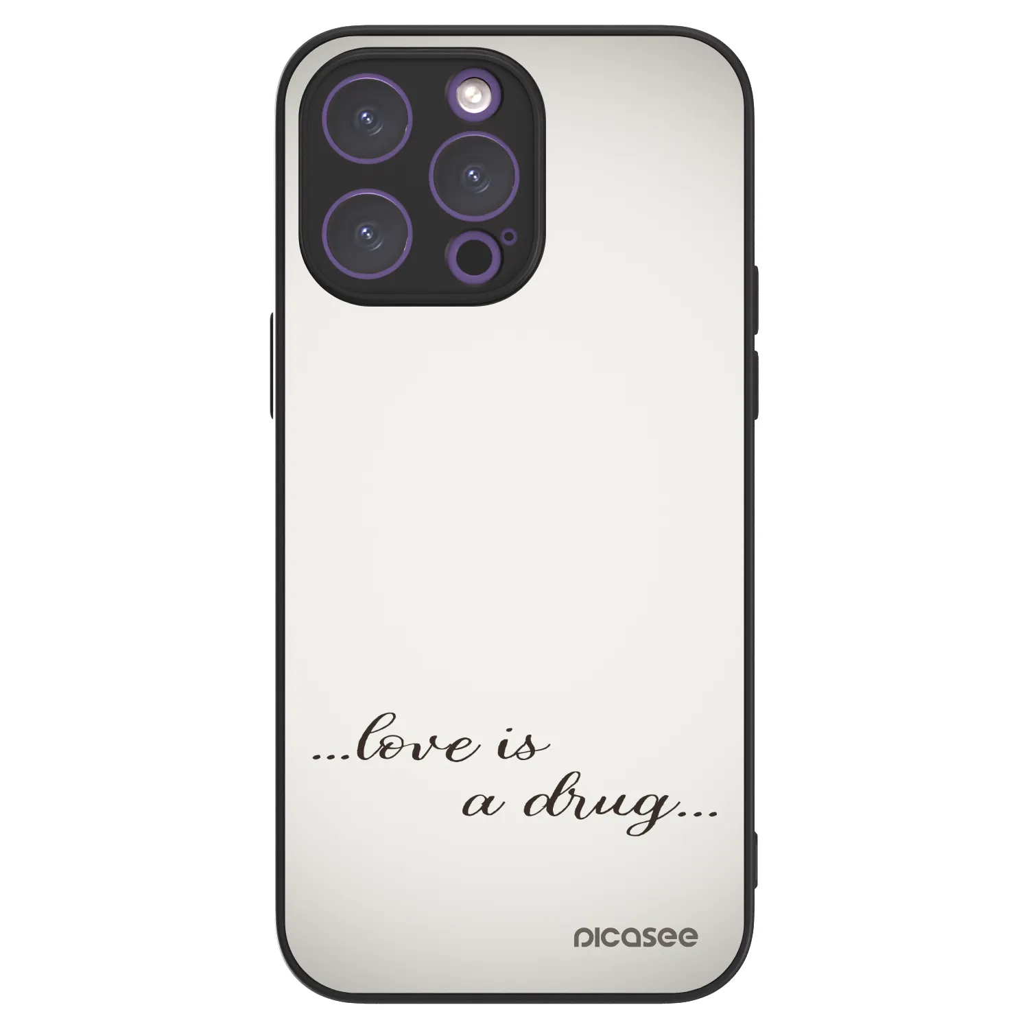 Picasee ULTIMATE CASE MagSafe für Apple iPhone 14 Pro Max - Love is a drug