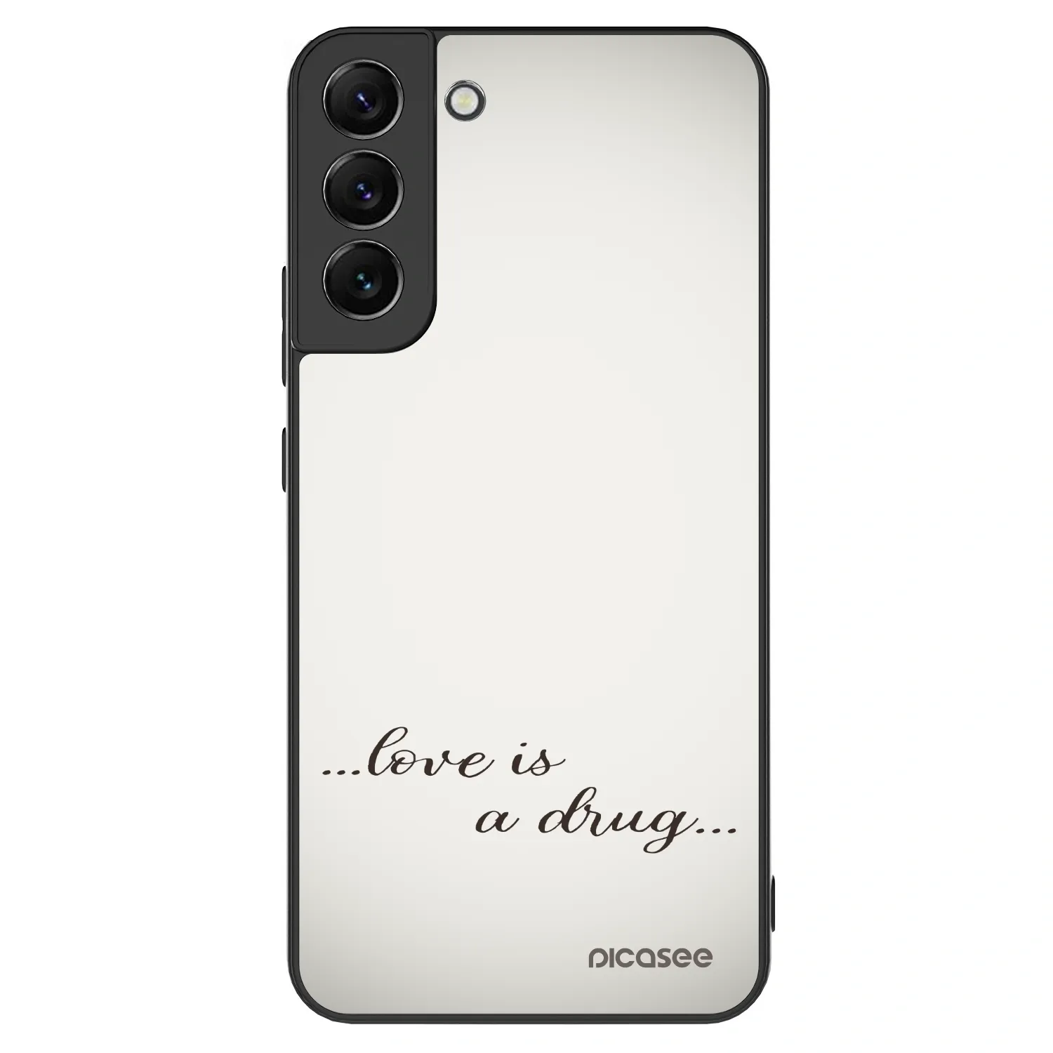 Picasee ULTIMATE CASE PowerShare für Samsung Galaxy S22+ 5G - Love is a drug