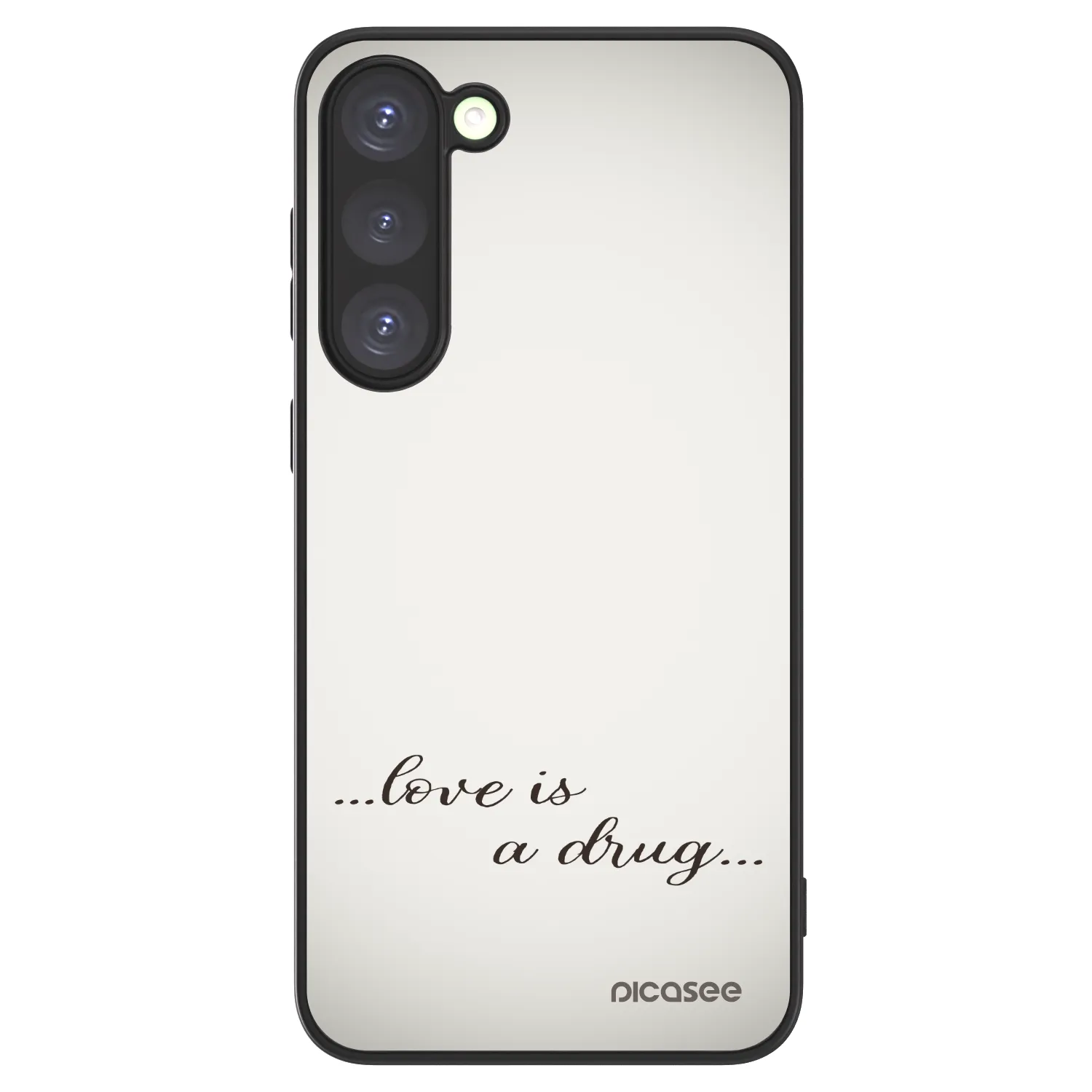 Picasee ULTIMATE CASE PowerShare für Samsung Galaxy S23+ 5G - Love is a drug