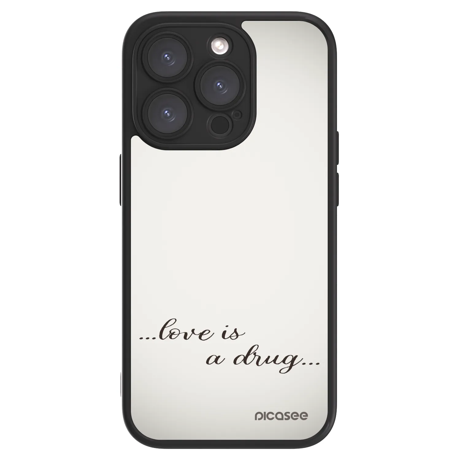 Picasee ULTIMATE CASE MagSafe für Apple iPhone 15 Pro - Love is a drug