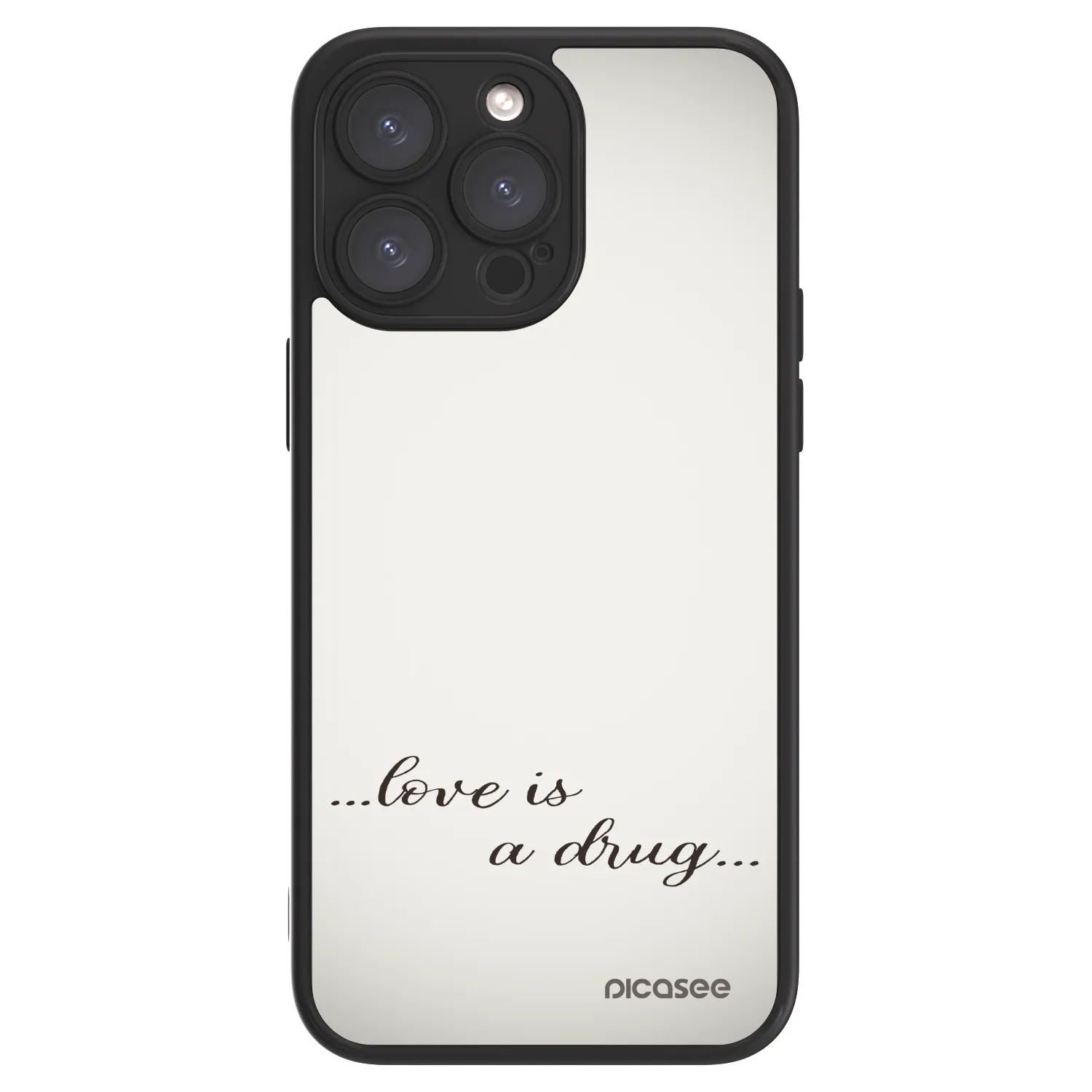 Picasee ULTIMATE CASE MagSafe für Apple iPhone 15 Pro Max - Love is a drug