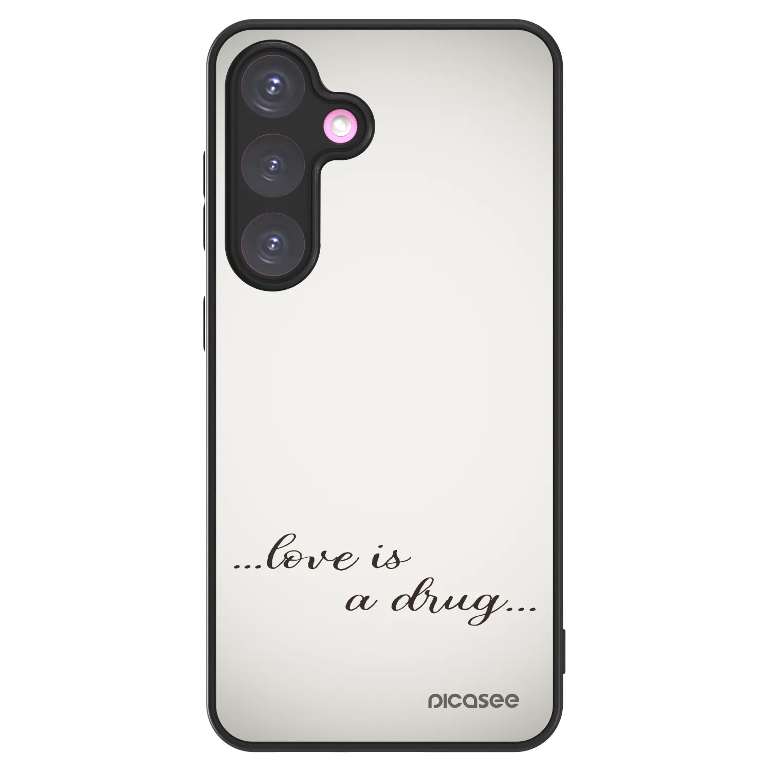 Picasee ULTIMATE CASE PowerShare für Samsung Galaxy S24+ S926B 5G - Love is a drug