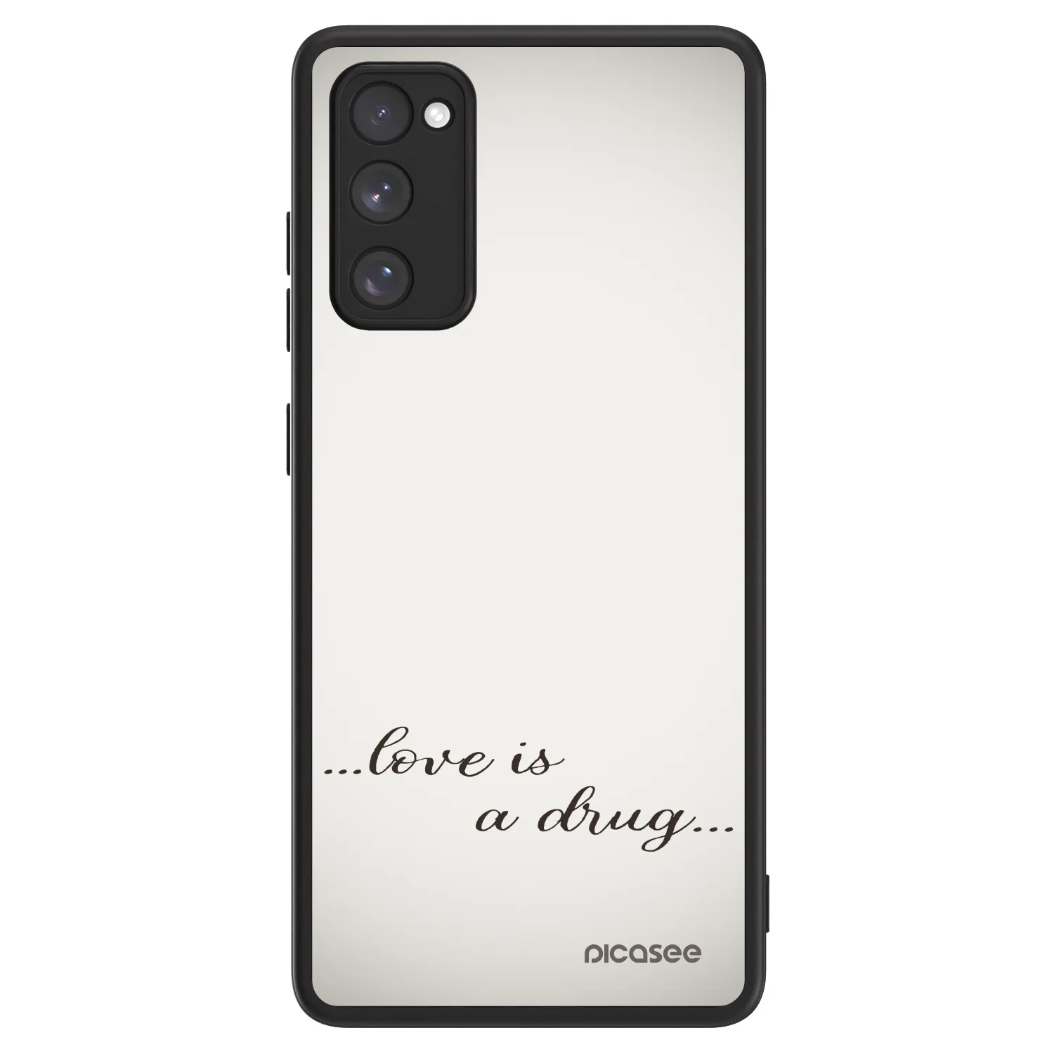 Picasee ULTIMATE CASE PowerShare für Samsung Galaxy S20 FE - Love is a drug