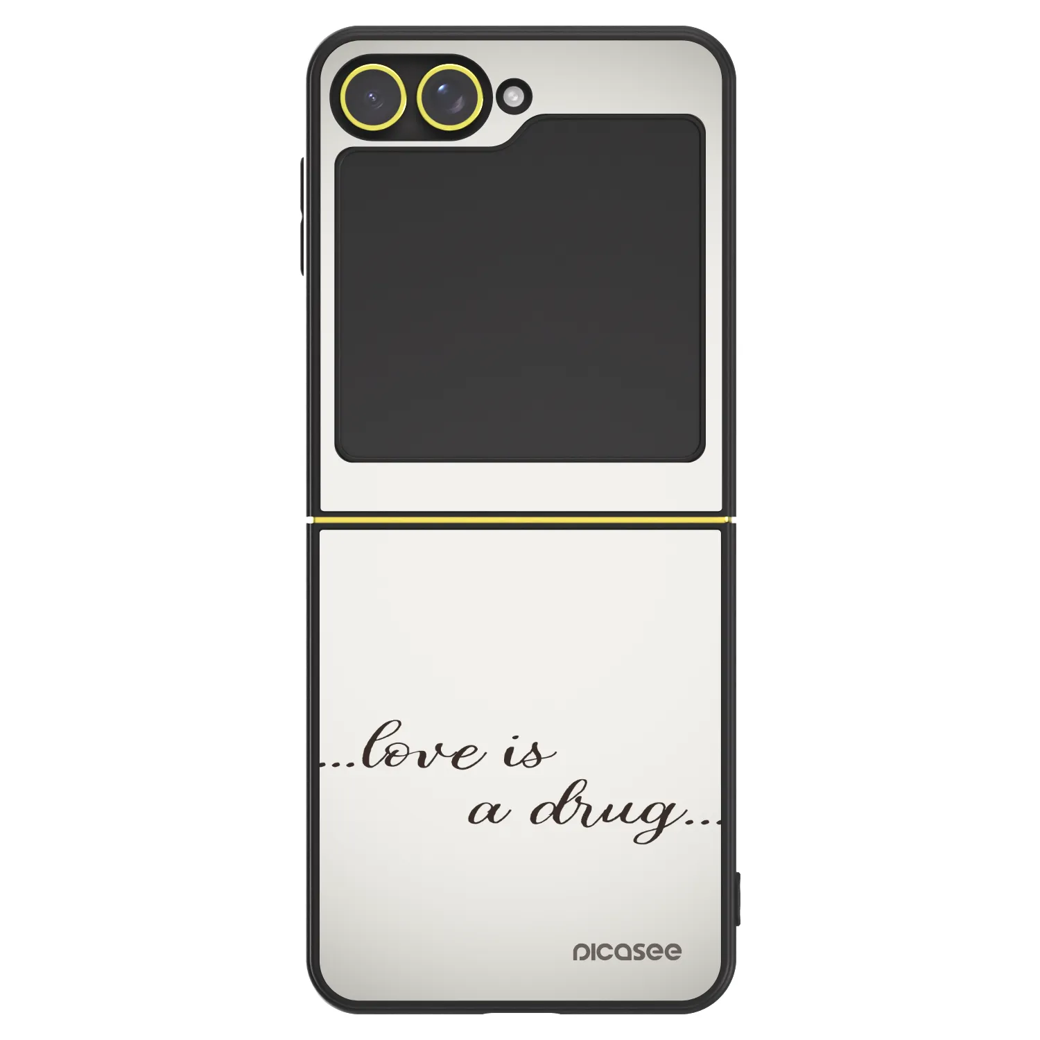 Picasee ULTIMATE CASE für Samsung Galaxy Z Flip5 5G - Love is a drug